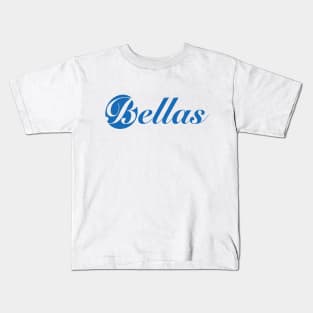 Barden Bellas Wordmark (Blue) Kids T-Shirt